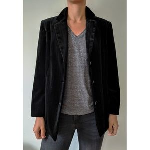 Liz Clairborne Pin Striped Velvet blazer